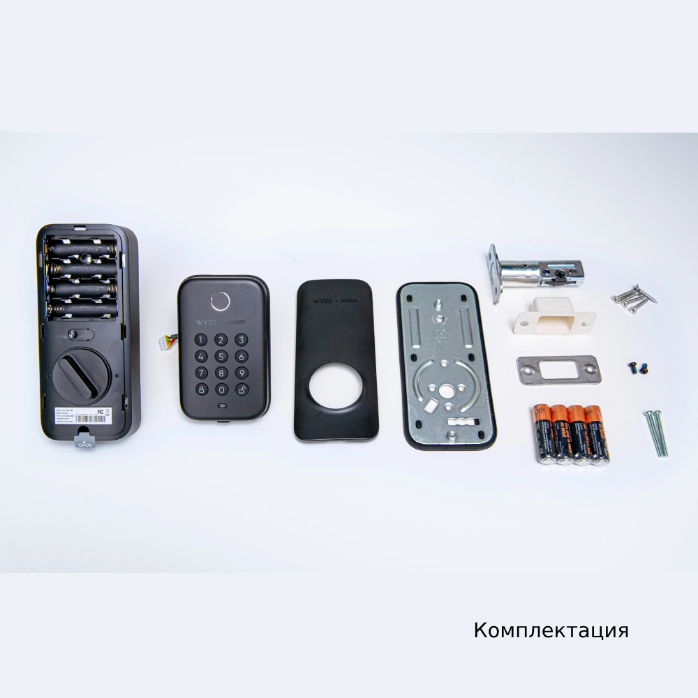 Умный беспроводной замок со сканером отпечатка пальца. Wyze Lock Bolt ...